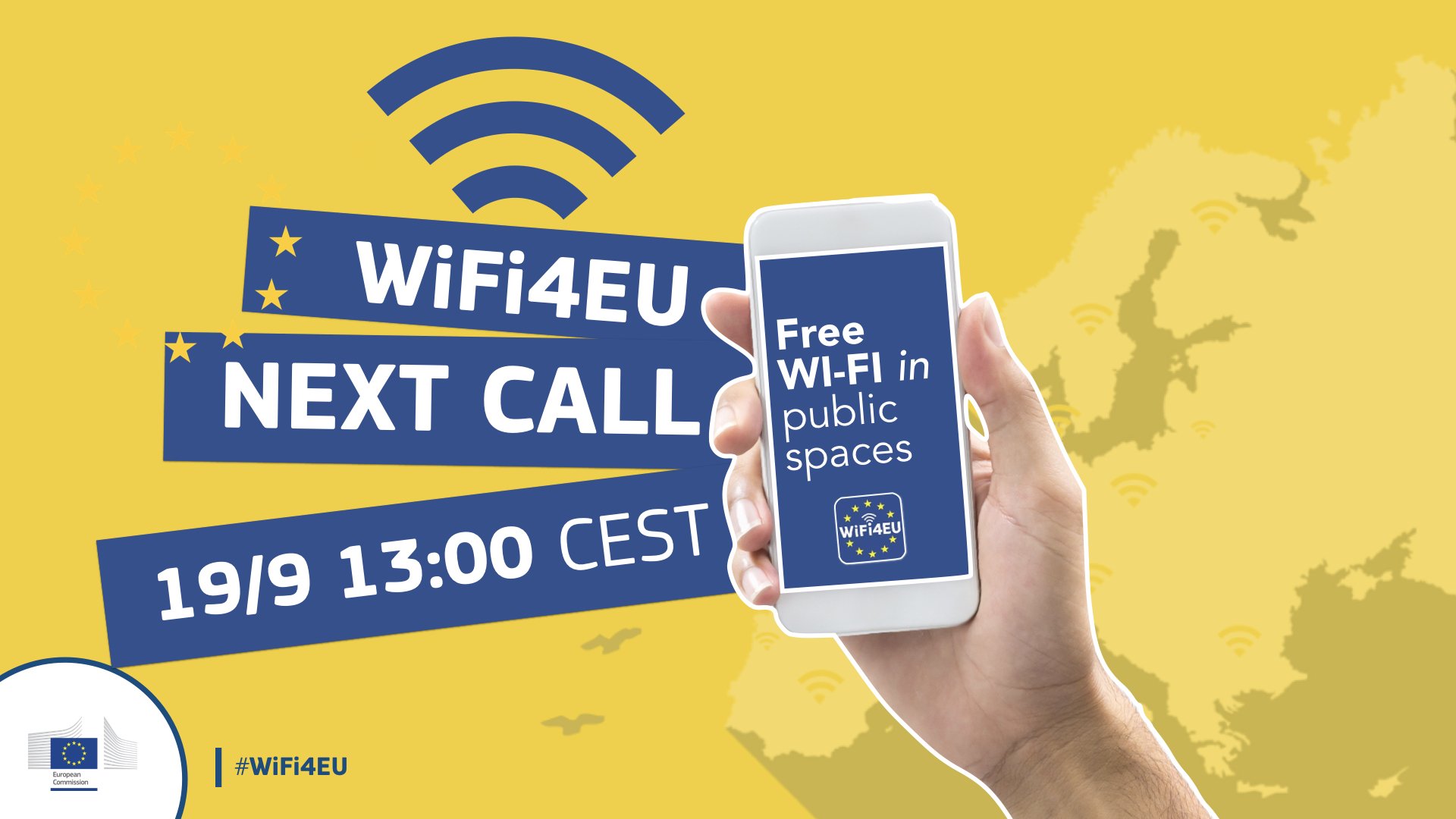 ЕК с нова покана към общините за безплатен Wi-Fi
